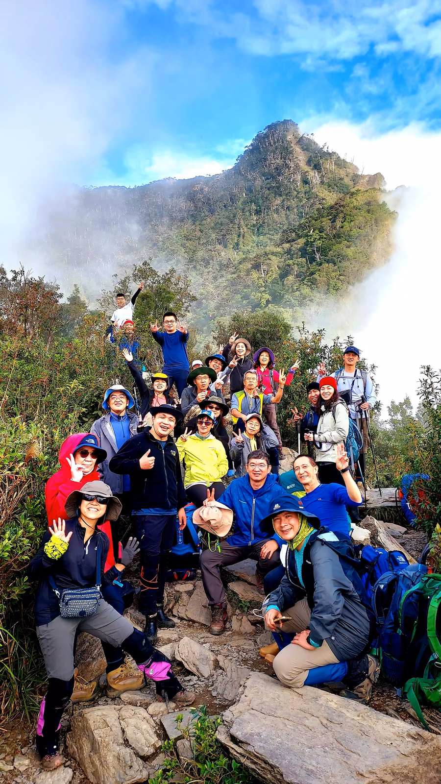 北大武山步道鐵杉林與稜線山徑