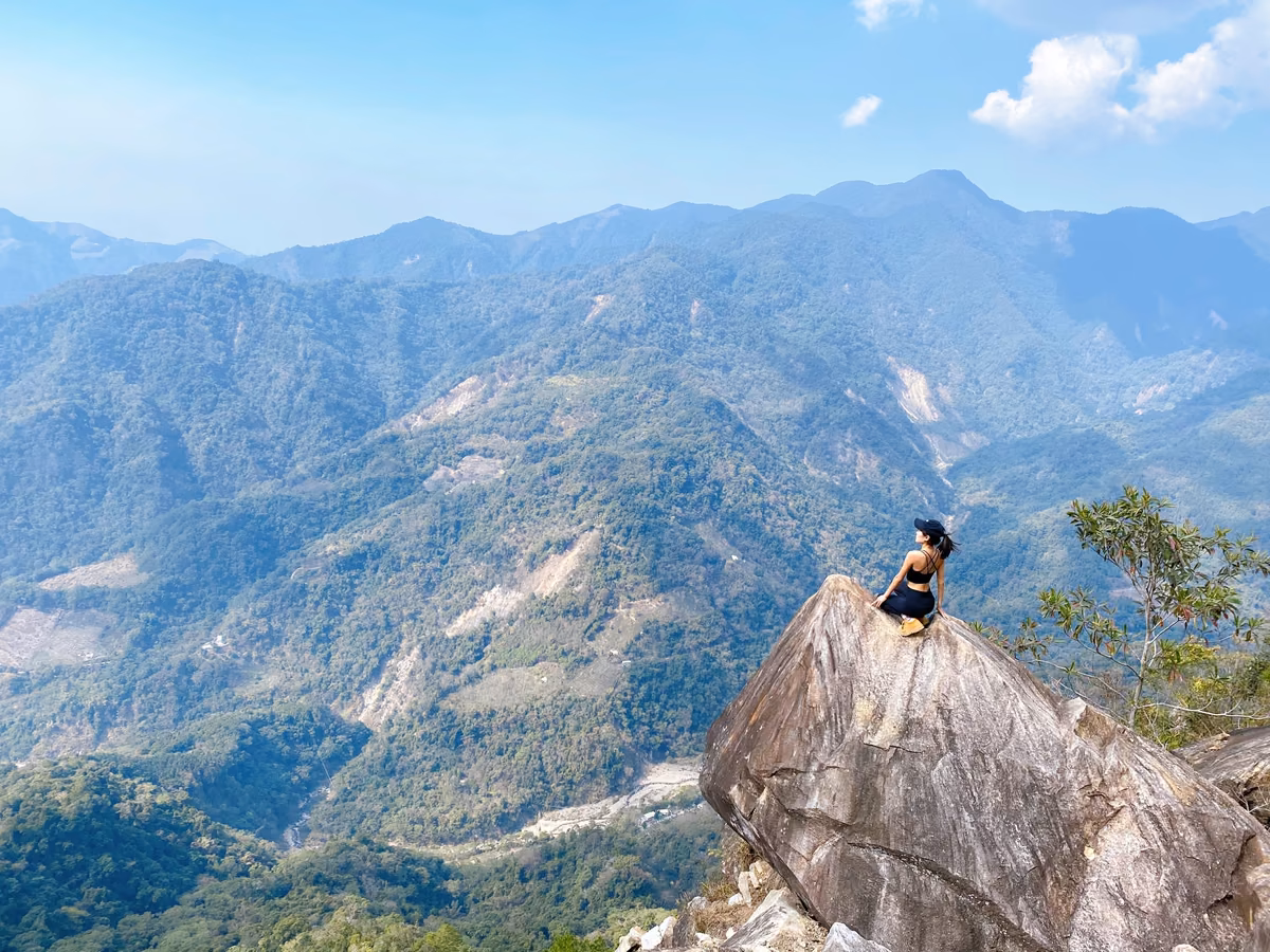 谷關七雄屋我尾山東卯山縱走路線
