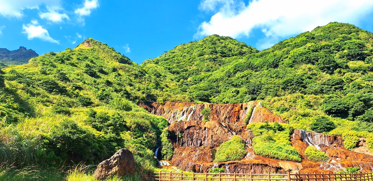 瑞芳通往九份的山城步道路線