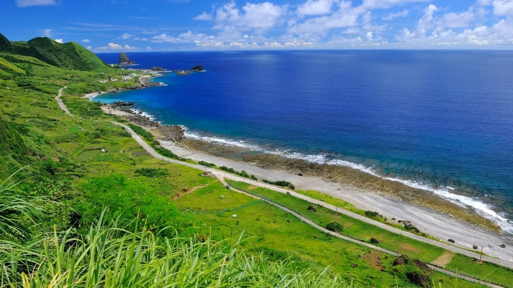 蘭嶼海岸步道與太平洋海景