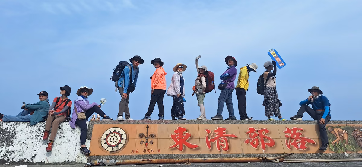 蘭嶼環島徒步旅行途中風景