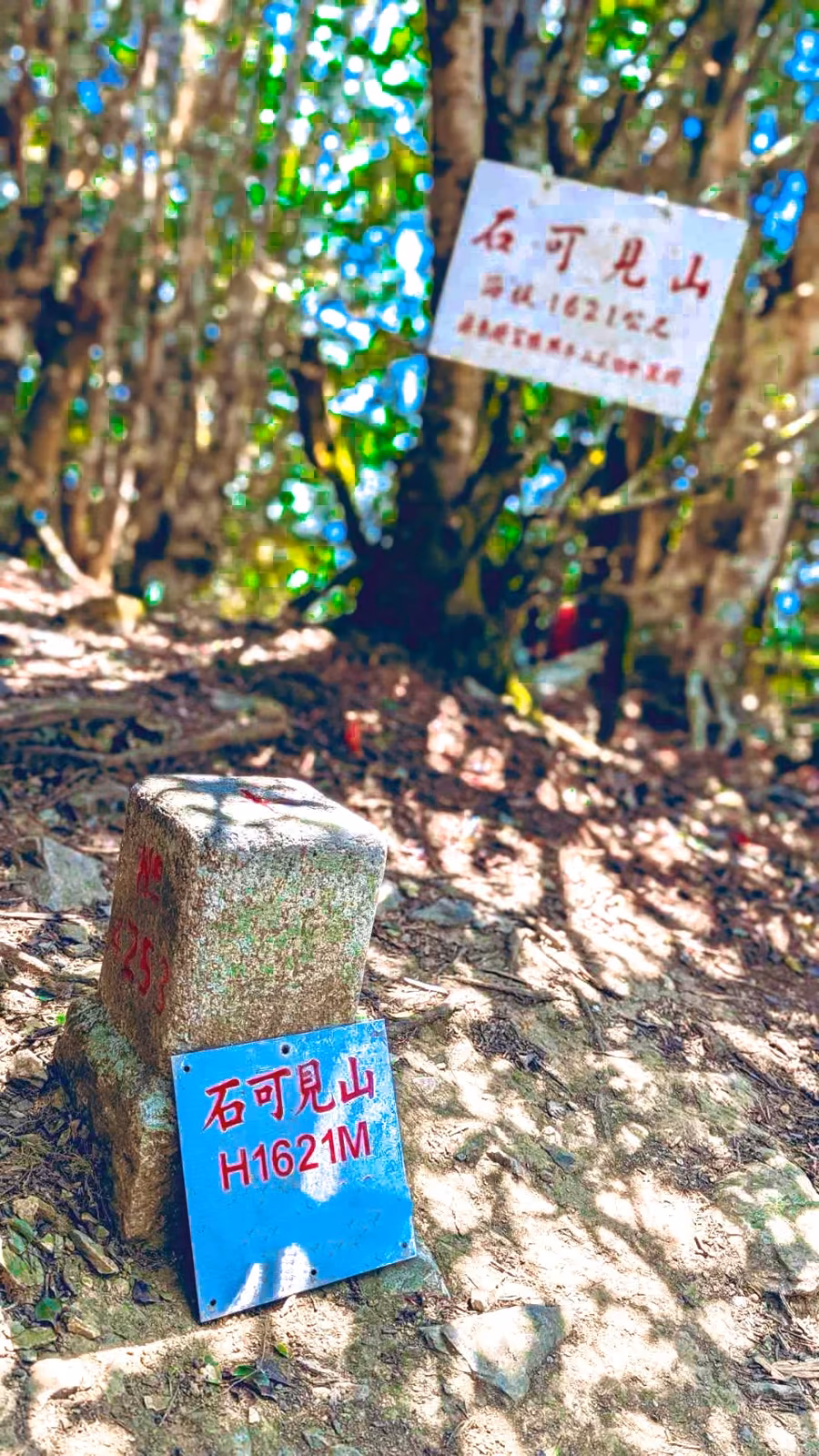 屏東石可旦山中級山原始山徑