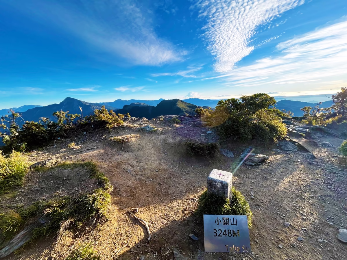 南一段百岳路線神池營地風貌