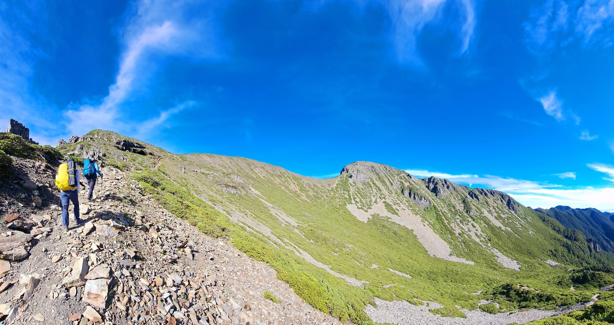 翠池周邊山徑與百岳登山景觀
