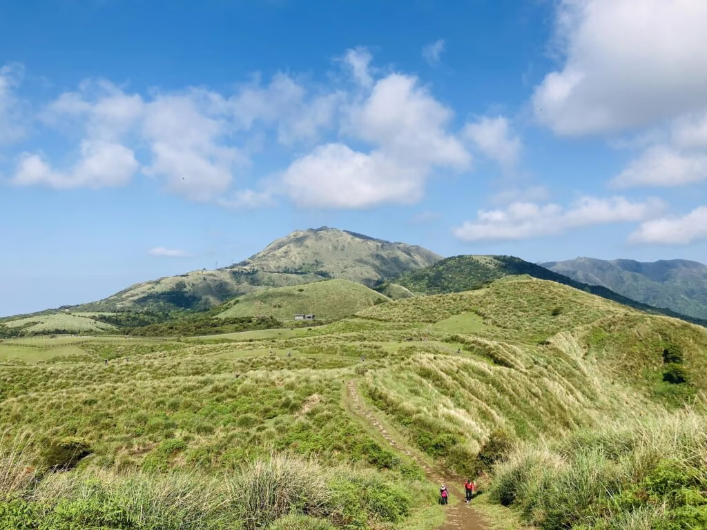 陽明山擎天崗草原與七星大屯山系